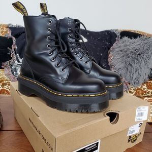 Dr Martens Black Jadon 8 Eye Boots